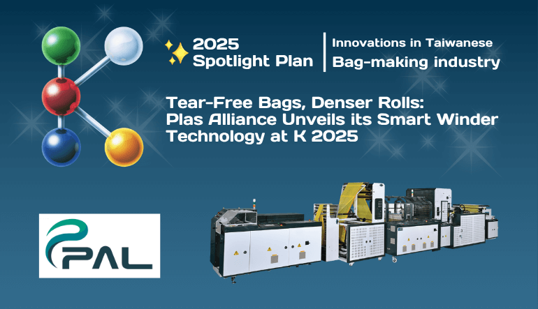 Tear-Free Bags, Denser Rolls: Plas Alliance Unveils its Smart Winder Technology at K 2025