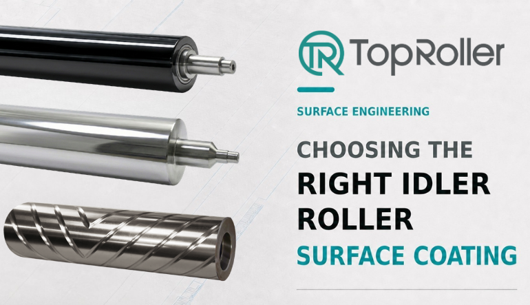 Choosing the Right Idler Roller Surface Coating: Anodizing, Hard Anodizing, Ceramic, Teflon and Chrome