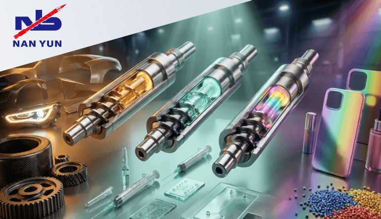 High-Performance Injection Molding Screws and Barrels Meeting the Needs of Automotive, Medical, and Consumer Goods Manufacturing