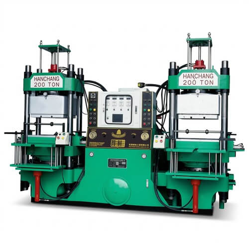 Double-Station Vacuum Compression Molding Machine