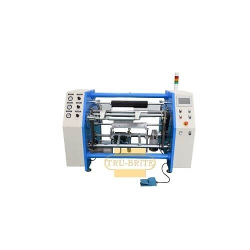 MULTIFUNCTION TWO-SHAFT TYPE SEMI-AUTOMATIC ALUMINUM FOIL & CLING FILM REWINDER (SRB-A-2S 20-50)