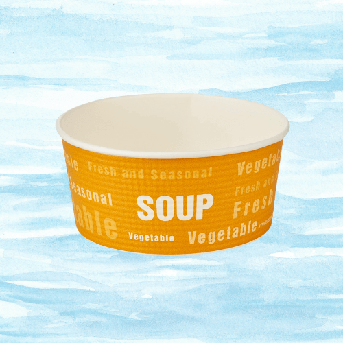 SMP Series: Embossed Double-Wall Soup Cup｜437ml to 700ml Sizes