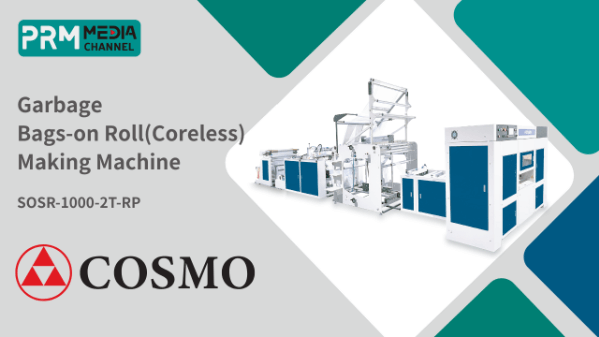 Garbage Bags on Roll Making Machine:SOSR-1000-2T-R+L