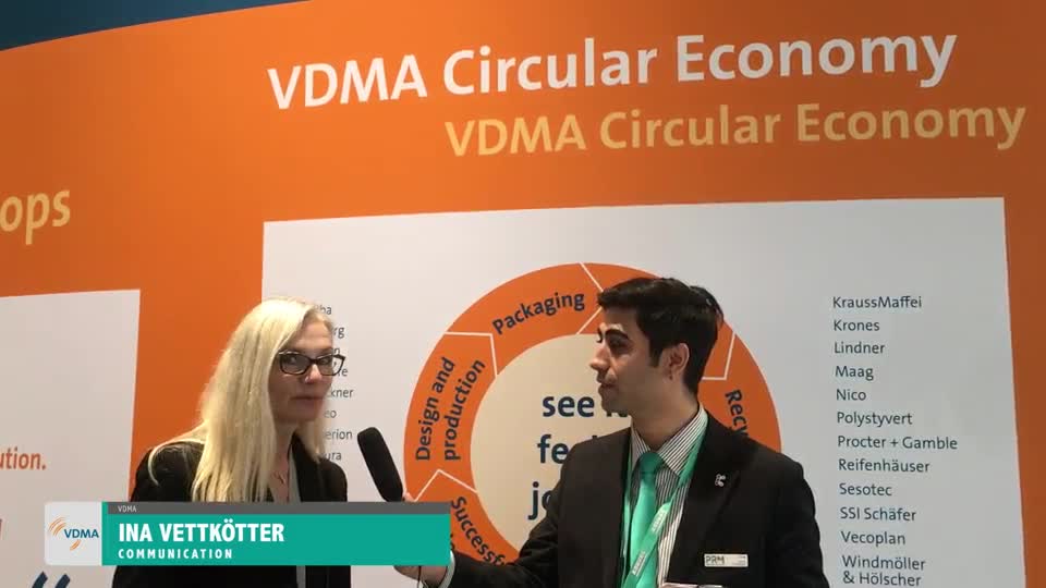 K 2019VDMAへのインタビュー-循環経済の概念と現在の例